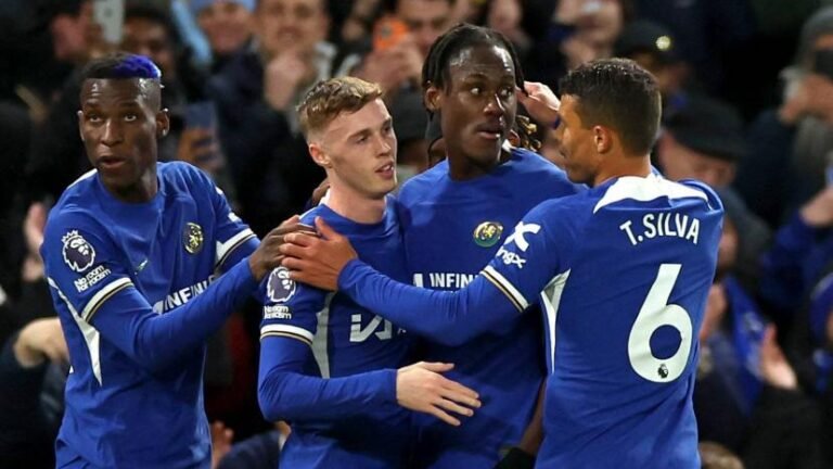 Chelsea écrase Everton 6-0Avec un quadruplé de Cole Palmer