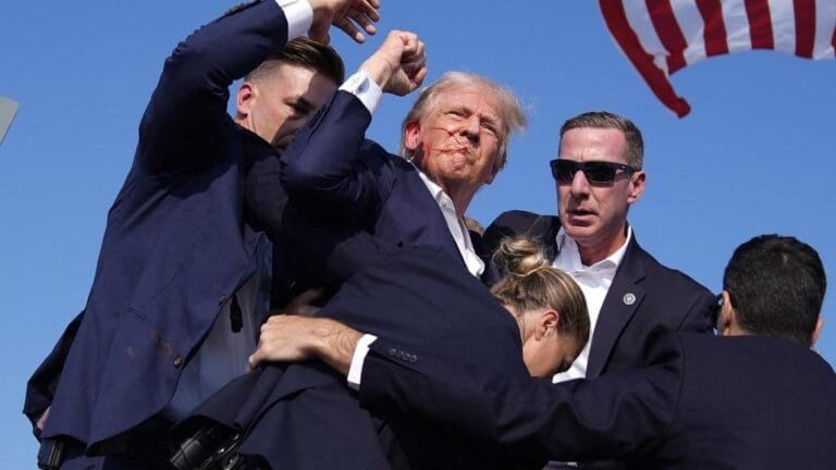 L’ex-président Trump victime d’une Tentative d&rsquo;Assassinat